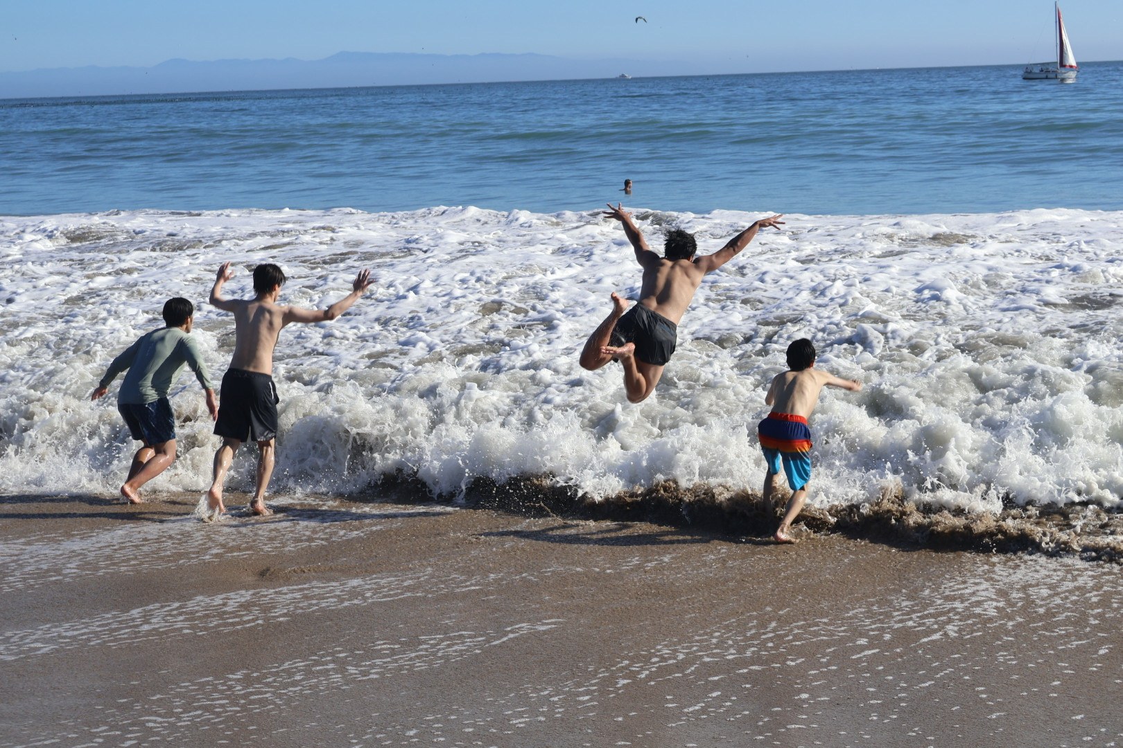 Chasing the waves