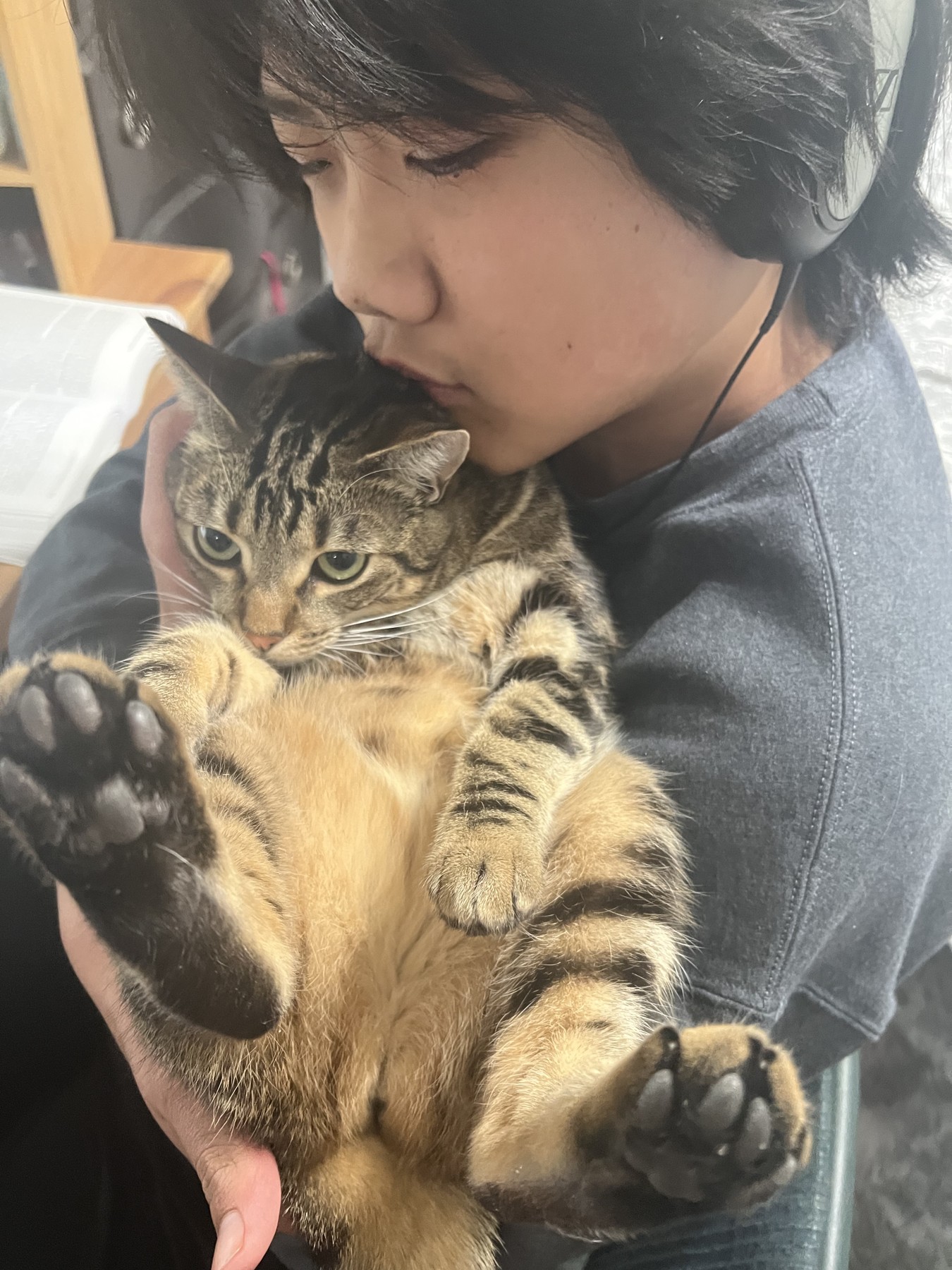 Starting the year with a cuddle