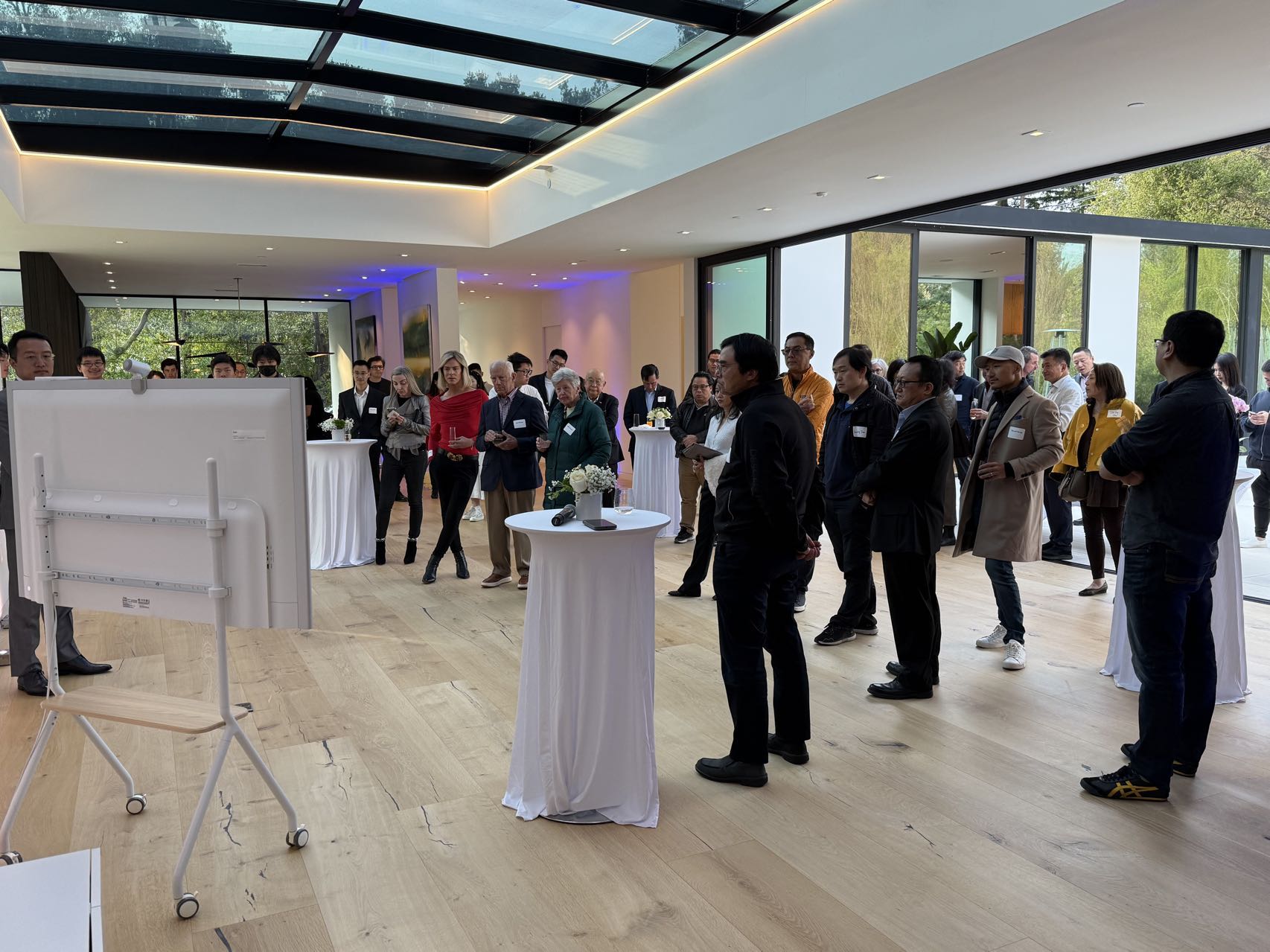Attendees at the presentation